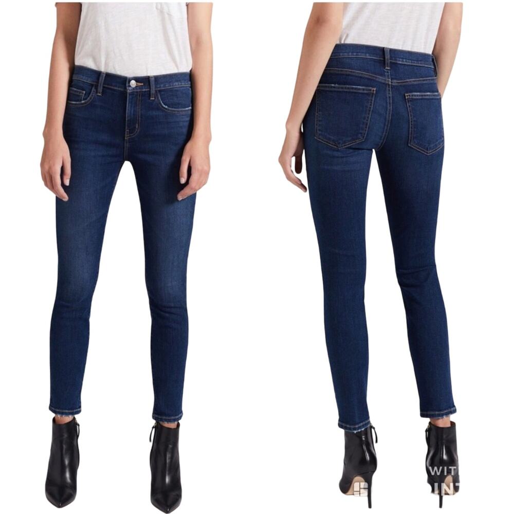 Current Elliot Stiletto Jeans Vegas 28 Dark Wash
